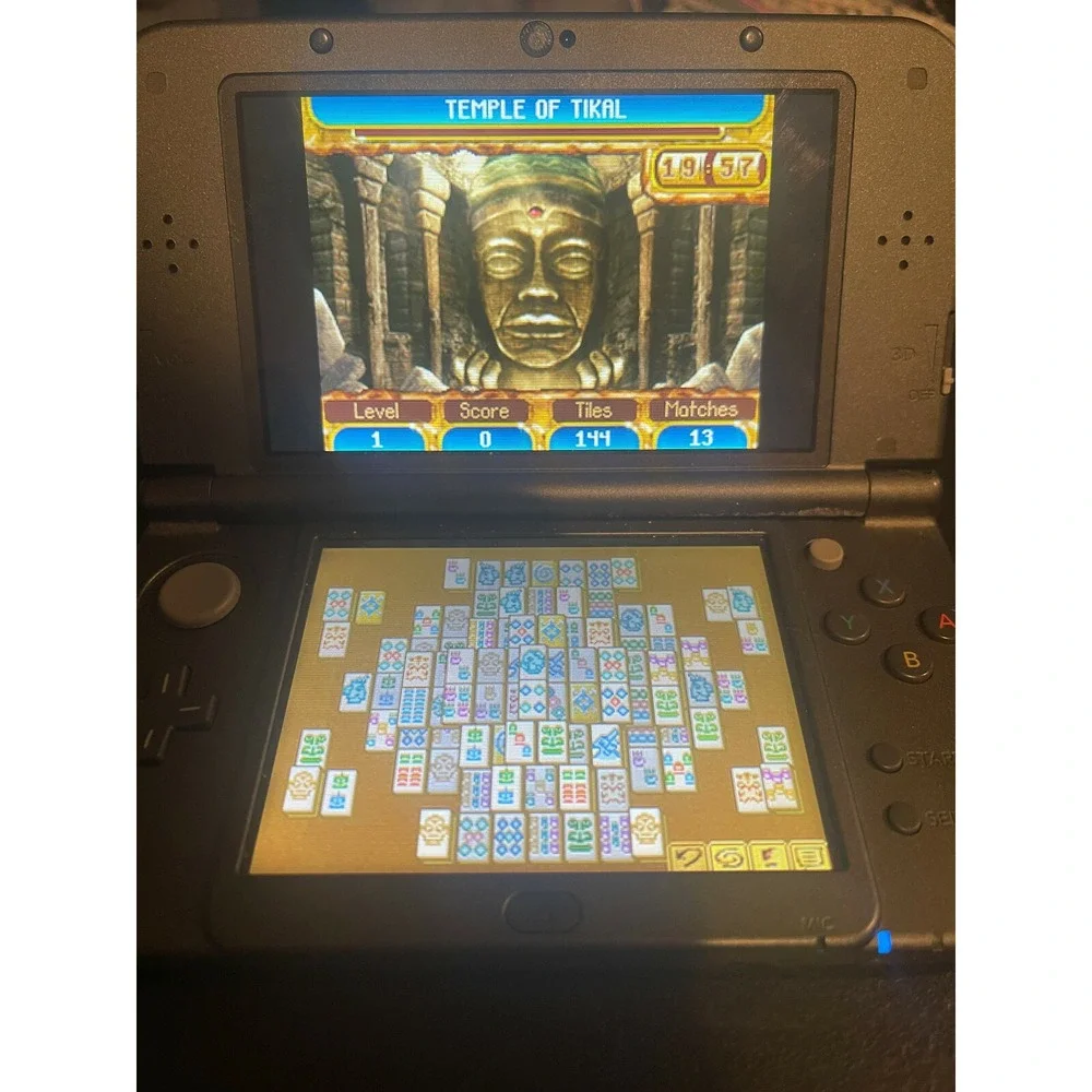 Mahjong Journey Quest for Tikal Nintendo DS Game Cartridge NTR-CQJE-USA Tested